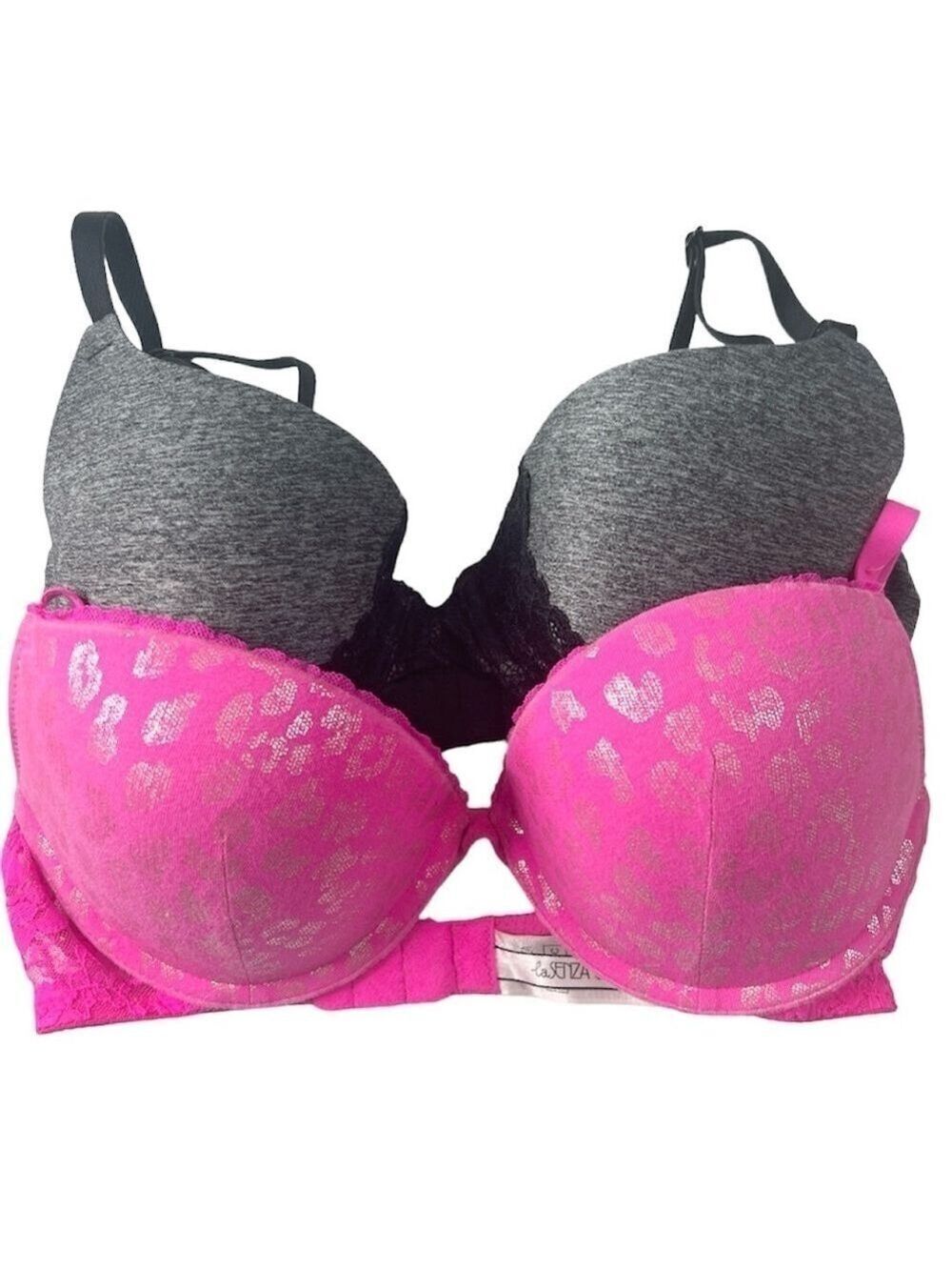 La Senza underwire bra bundle black pink 32 C
